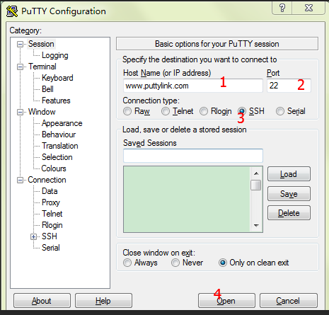 linux vps连接工具putty